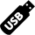 USB kľúč ikona